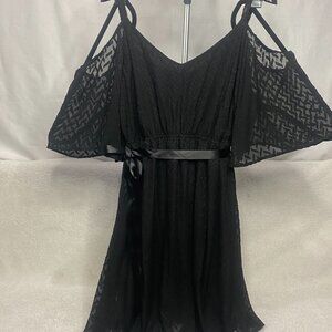 Torrid – Cold Shoulder Dress – Black – Plus size 4